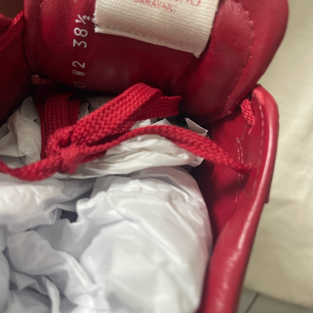 Red VALENTINO GARAVANI ROCKSTUD UNTITLED ROSSO Sneakers 11. Size 38,5 - Picture 10 of 14